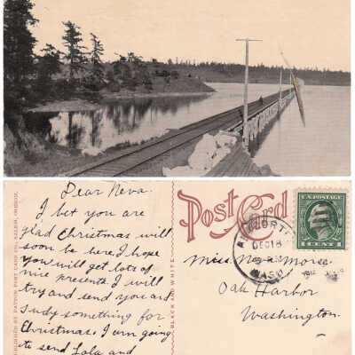 G.N. Railway Bridge on Fidalgo Bay, Anacortes, Wash