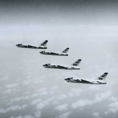 Four Navy Planes