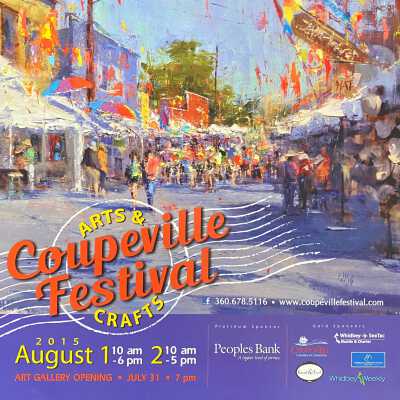 2015 Coupeville Arts and Crafts Festival Poster