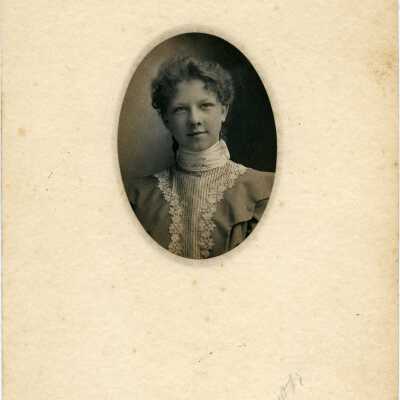 Photograph, Hazel Watson, ca. 16 years old. Acc.# 2019.024.089
