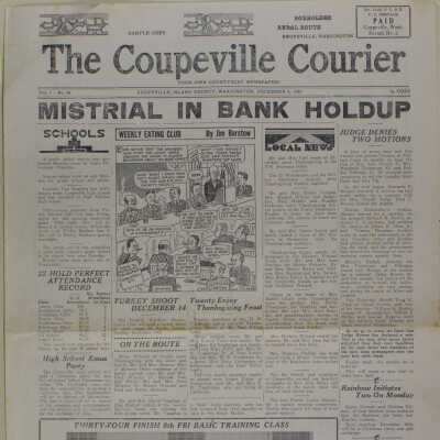 Coupeville Courier, December 4, 1952