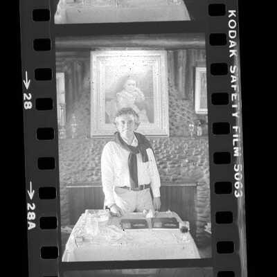 Negative, film & contact print