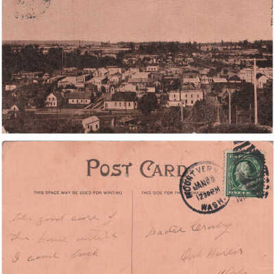 Bird's Eye View, Mt. Vernon, Wash