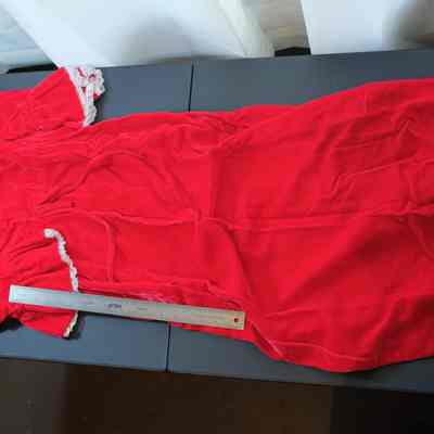 Red Velvet Dress
