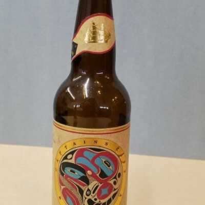 Skookum Stout Bottle: Origsize: 11" tall