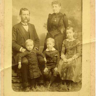 Photograph, The Weir Family. (undated) Acc. # 2019.024.111