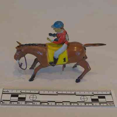 Wind-up Tin Horse Toy