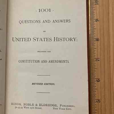 1001 Questions and Answers on United States History