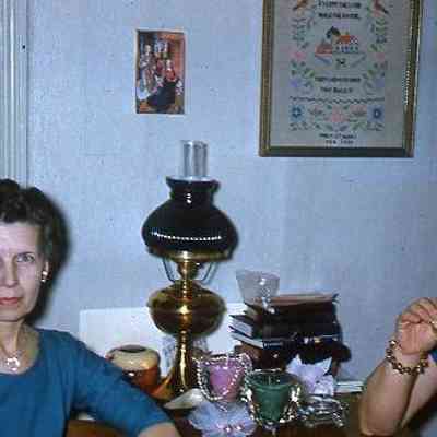 235. Agnes Spangler and Jean Sherman: Zylstra House - Dec. 1960