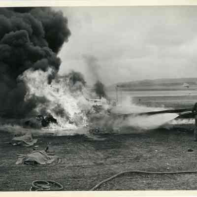 Fiery Crash - NAS Whidbey