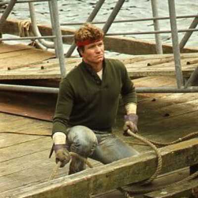 Martin Kove - Movie Set