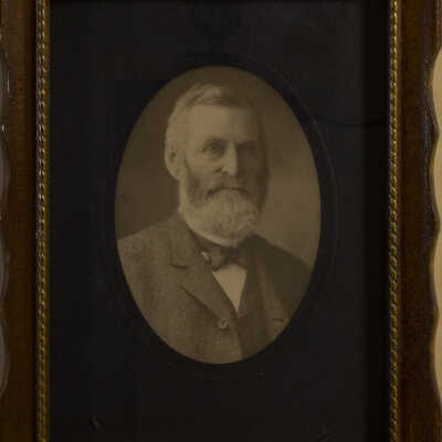 Photograph, Thomas Cranney. Family info in photo description. Acc. # 2019.019.005