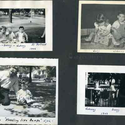 Grandchildren - Judy, Donny, Johnny 1946