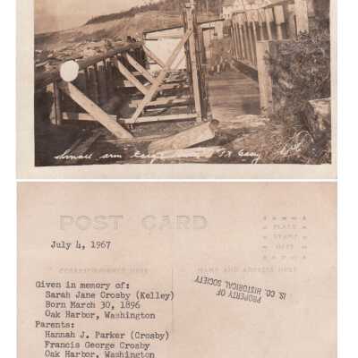 Two soldiers at Ft Casey: Origsize: 3.5x5.5; Origformat: Print-Photographic