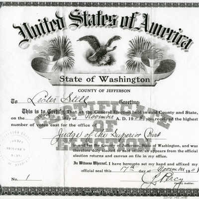 Certificate, Achievement