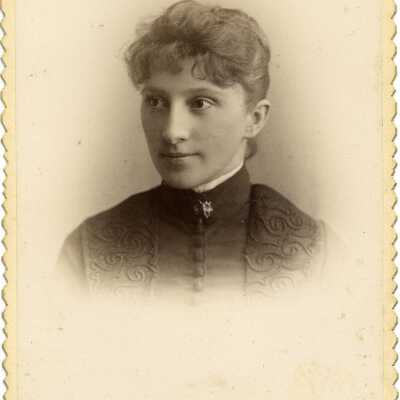 Photograph, Nellie Watson, wife of Earnest Watson (additional info with photo description) Acc. # 2019.024.092a