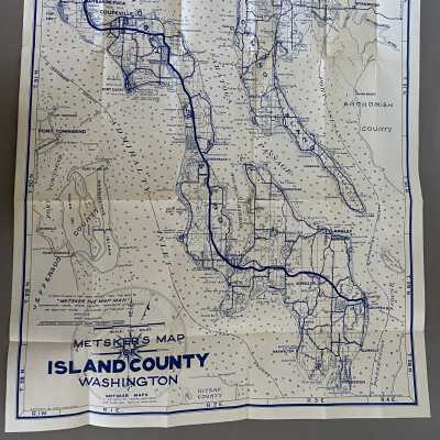 Metsker Island County Map