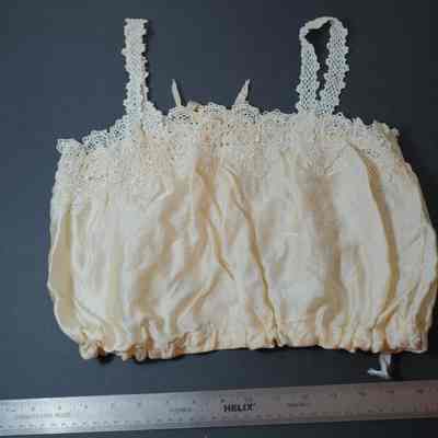 2023.dpw.387 - camisole, ivory silk w/ Irish lace