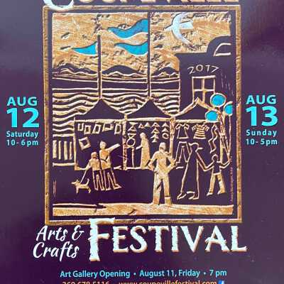 2017 Coupeville Arts and Crafts Festival Poster