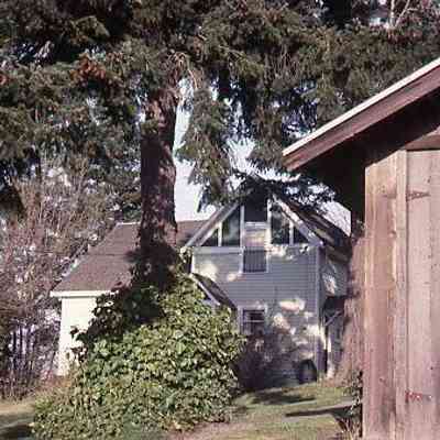 142. Horace Holbrook's House and garage: ca. 1977