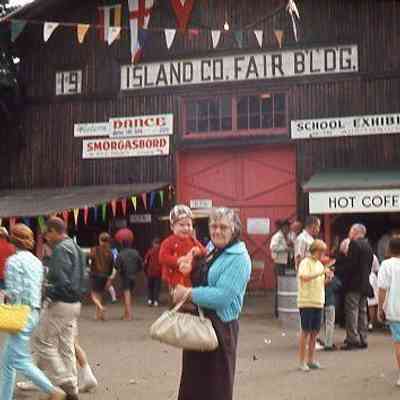 143. Island County Fair Building during the fair: ca. 1977