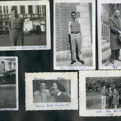 Jim, Carl "Pop", Helen, Virginia, Evelyn, Betty Izett