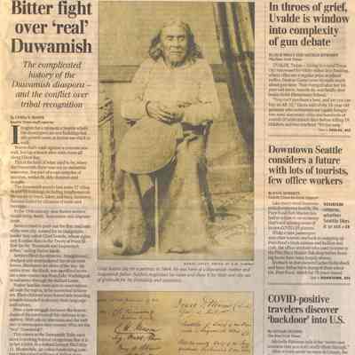 Seattle Times Sunday - Duwamish