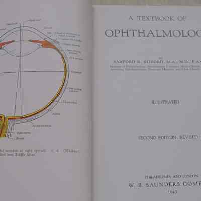 A Textbook of Ophthalmology, 2d Ed.,