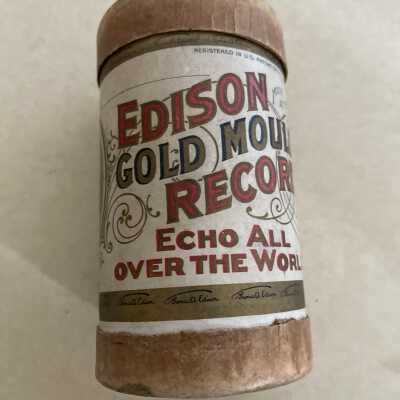 Edison Cylinder Record -Melody in F