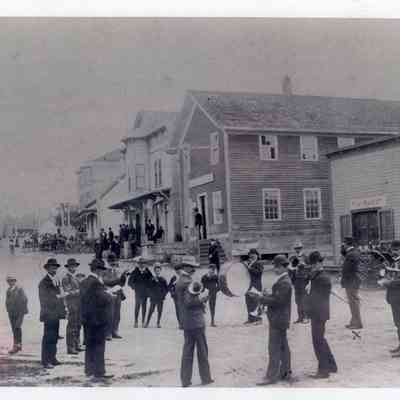 Coupeville Town Band on Front Street