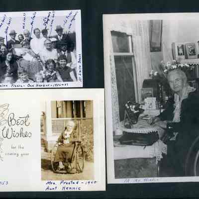 Aunt Hennie, Mrs. Frostad and Reunion Picnic