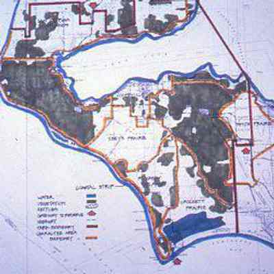 Map of Ebey's Prairie