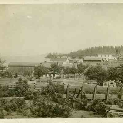 View Toward Coupeville's Front Street