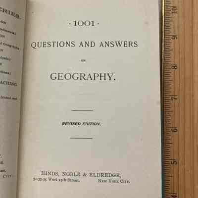 1001 Questions and Answers on Geography