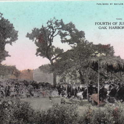 Fourth of July Picnic, Oak Harbor, Wash: Origsize: 3.5x5.5; Origformat: Print-Photographic