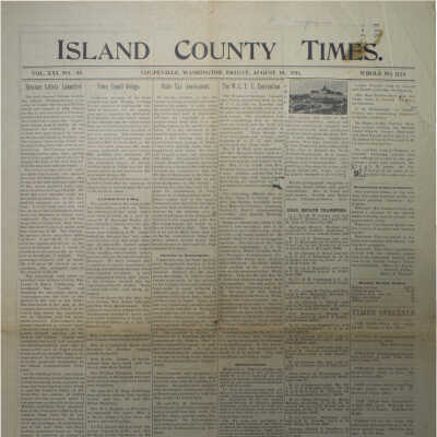 Island County Times - Aug. 18, 1911