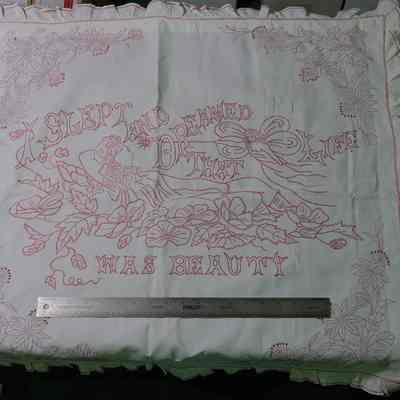 Sham, Pillow