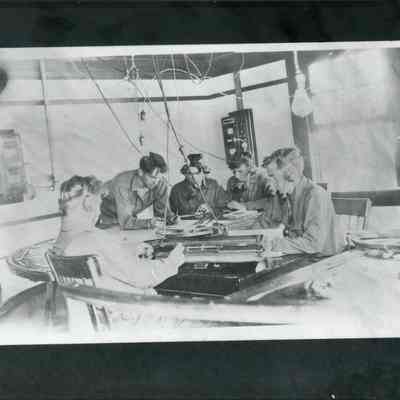 Plotting Room at Fort Casey