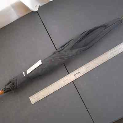 594 - black w/ silver handle: Belonged to Kaehler family