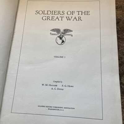 Soldiers of the Great War, Vol I., Memorial Ed.,