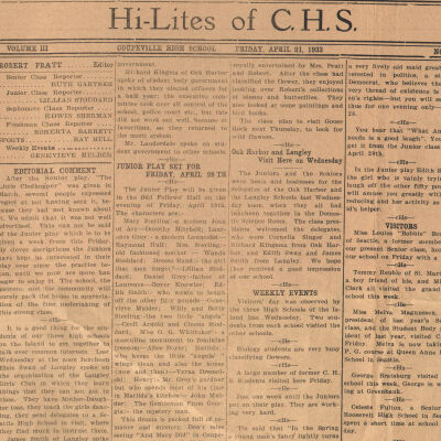 Island County Times - April 21, 1933