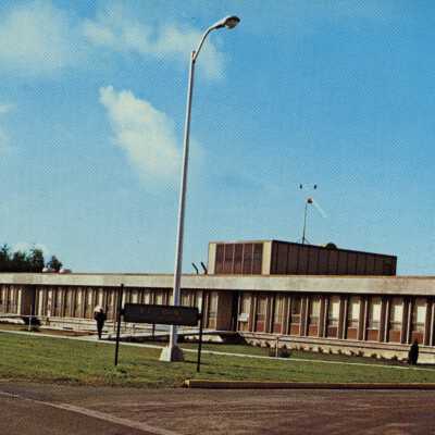 Naval Hospital Postcard