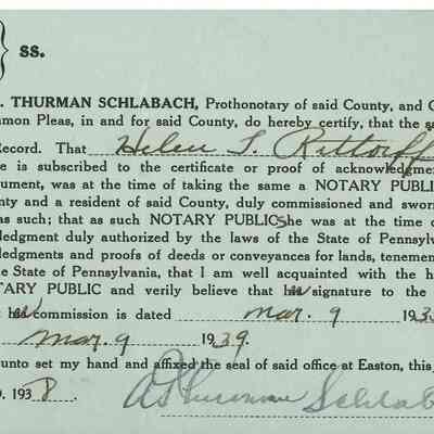Court of Record Certification