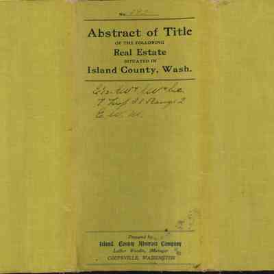 Abstract of Title - Kellogg