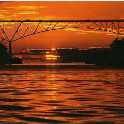 Deception Pass at Sunset