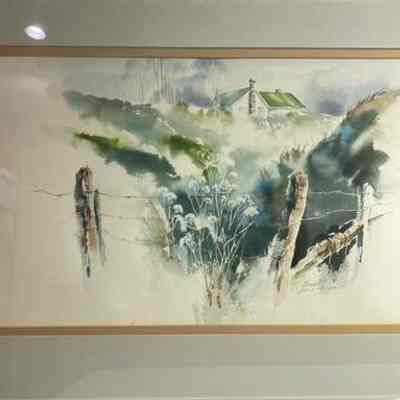 Watercolor Painting - Framed