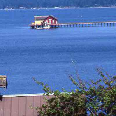 Coupeville Wharf from a Distance
