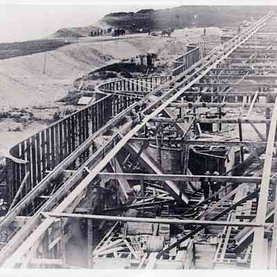 Main Emplacements Framework at Fort Casey