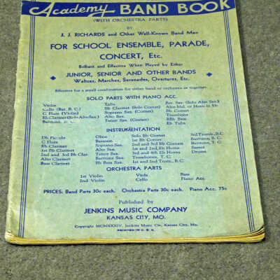 Academy Band Book, Piano accompaniment