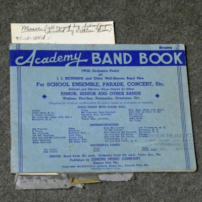 Academy Band Book, Drums